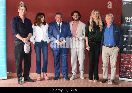 Cagliari, Italien. 09.. Juni 2022. Cagliari: 5. Ausgabe Dreharbeiten Italien Sardegna Festival. Konferenz wird eröffnet. Im Bild : Kredit: Unabhängige Fotoagentur/Alamy Live News Stockfoto