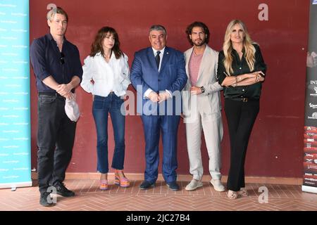 Cagliari, Italien. 09.. Juni 2022. Cagliari: 5. Ausgabe Dreharbeiten Italien Sardegna Festival. Konferenz wird eröffnet. Im Bild : Kredit: Unabhängige Fotoagentur/Alamy Live News Stockfoto