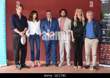 Cagliari, Italien. 09.. Juni 2022. Cagliari: 5. Ausgabe Dreharbeiten Italien Sardegna Festival. Konferenz wird eröffnet. Im Bild : Kredit: Unabhängige Fotoagentur/Alamy Live News Stockfoto