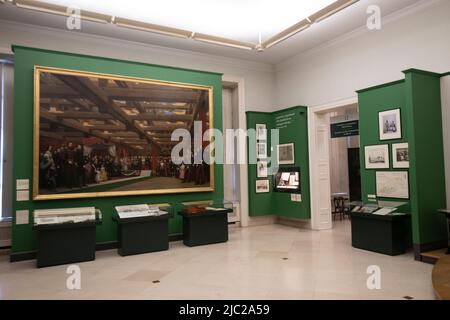 Ungarisches Nationalmuseum: 18. Jahrhundert Zimmer Stockfoto