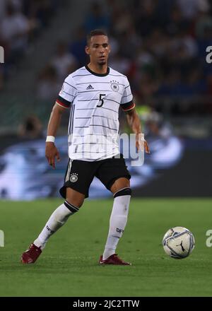 Bologna, Italien, 4.. Juni 2022. Thilo Kehrer von Deutschland während des Spiels der UEFA Nations League im Stadio Renato Dall'Ara, Bologna. Bildnachweis sollte lauten: Jonathan Moscrop / Sportimage Stockfoto