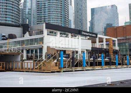 Harbourfront Center Rink. Harbourfront Centre Toronto Ontario Kanada Stockfoto