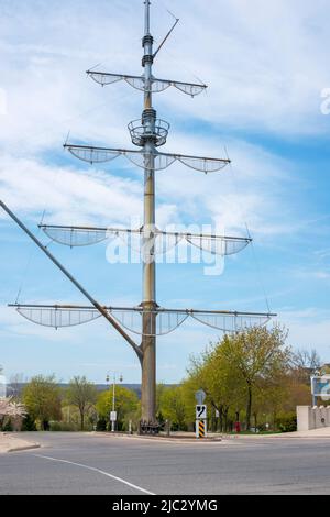 Bayfront Park Tourismus in Hamilton, Ontario, Kanada. Stockfoto