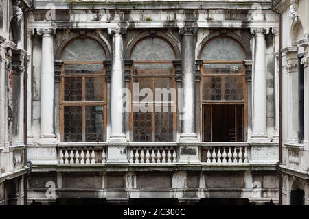 Venedig, Musikakademie Conservatorio Benedetto Marcello // Venedig, Musikakademie Conservatorio Benedetto Marcello Stockfoto