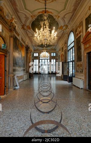 Venedig, Musikakademie Conservatorio Benedetto Marcello, Piano Nobile // Venedig, Musikakademie Conservatorio Benedetto Marcello, Piano Nobile Stockfoto