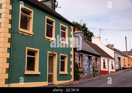 Dorf Cong, Irland. Stockfoto