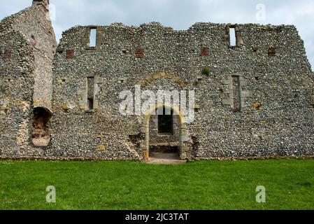 Bishop's Waltham - Palace Ruins, Hampshire, England, Vereinigtes Königreich Stockfoto