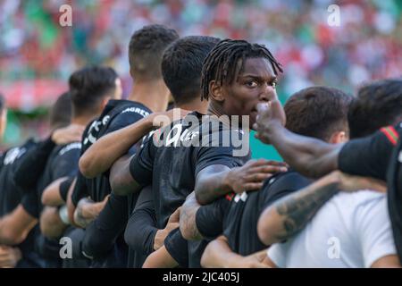 09. Juni 2022. Lissabon, Portugal. Portugals und Mailands Stürmer Rafael Leao (15) während des UEFA Nations League Final Tournament zwischen Portugal und Tschechien Credit: Alexandre de Sousa/Alamy Live News Stockfoto