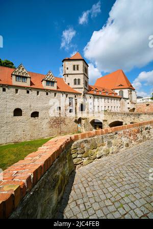 Moritzburg mit Kunstmuseum, Halle an der Saale, Sachsen-Anhalt, Deutschland Stockfoto