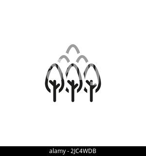 Symbole für die Kontaktzeile. Kontaktieren Sie uns Web-Icons im Linienstil. Symbol für Obstgärten. Editierbare Vektordarstellung. Stock Vektor
