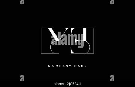 YE, EY Alphabets Letters Logo Monogramm Stock Vektor