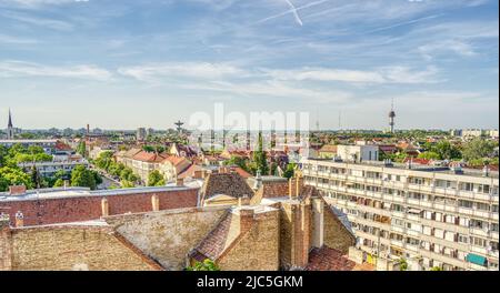 Szeged Stadtbild, Ungarn Stockfoto