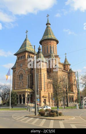 Rumänisch-orthodoxe Kathedrale von Timisoara Stockfoto