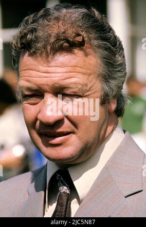 Aktenfoto vom 03-08-1976 von Billy Bingham. Billy Bingham, ehemaliger Manager in Nordirland, ist gestorben, wie seine Familie mitteilte. Er war 90 Jahre alt. Ausgabedatum: Freitag, 10. Juni 2022. Stockfoto