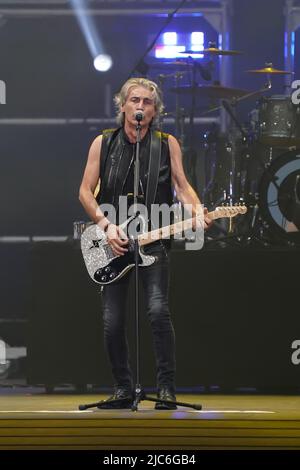 Reggio Emilia, Italien. 4.. Juni 2022. Luciano Ligabue bei seinen Auftritt in der Campovolo RCF Arena Stockfoto