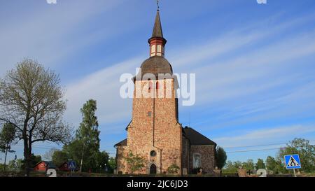 Jomala kyrka, 1285, Åland Stockfoto