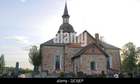 Jomala kyrka, 1285, Åland Stockfoto