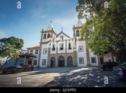 Kloster des heiligen Benedikt (Mosteiro de Sao Bento) Kirche - Rio de Janeiro, Brasilien Stockfoto