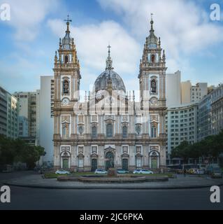 Candelaria Kirche - Rio de Janeiro, Brasilien Stockfoto