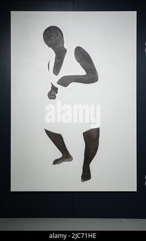 London, Großbritannien. 09. Juni 2022, Sungi Mlengeya Ausstellung [UN]choreografiert beim Eröffnung des neuen Africa Center in London, Nigel R Glasgow/Alamy Live News Stockfoto