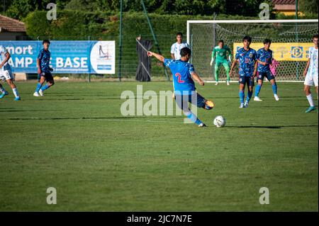 Mallemort, Frankreich. 10.. Juni 2022. KIKUCHI Shua während des Maurice Revello Turniers 2022, Under 21 Festival International Espoirs, 5. und 6. Platz Fußballspiel zwischen Argentinien U-20 und Japan U-19 am 10. Juni 2022 im Stade d´Honneur in Mallemort, Frankreich - Foto Florian Frison / DPPI Kredit: DPPI Media/Alamy Live News Stockfoto