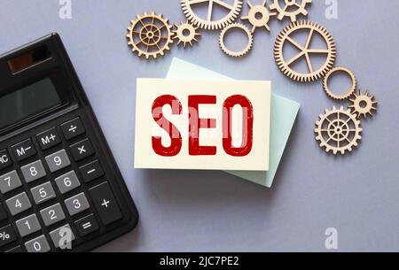 Seo-Strategie. Suchmaschinenoptimierung Für Internetinhalte. Stockfoto