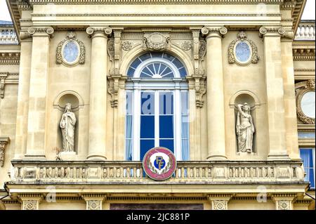 FRANKREICH. PARIS (75) 7. BEZIRK. QUAI D’ORSAY. MINISTERIUM FÜR AUSWÄRTIGE AMT Stockfoto