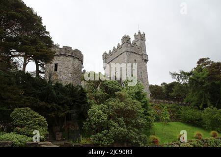 Glenveagh Castle in County Donegal, Irland Stockfoto