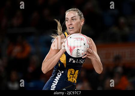 11.. Juni 2022; Ken Rosewall Arena, Sydney, New South Wales, Australien; Australian Suncorp Super Netball, Giants Netball versus Sunshine Coast Lightning; Cara Koenen of the Lightning Credit: Action Plus Sports Images/Alamy Live News Stockfoto