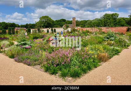 Paradise Garden im Weston Walled Garden in der RHS Bridgewater, Worsley, Manchester Stockfoto