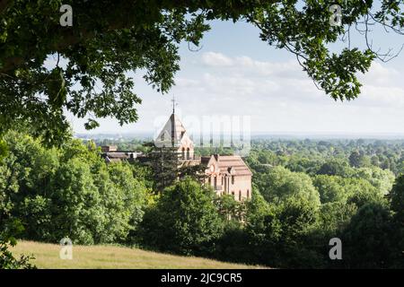 The Petersham Hotel (ehemals The Star and Garter Hotel), Nightingale Lane, Richmond Hill, Richmond, TW10, England, Großbritannien Stockfoto