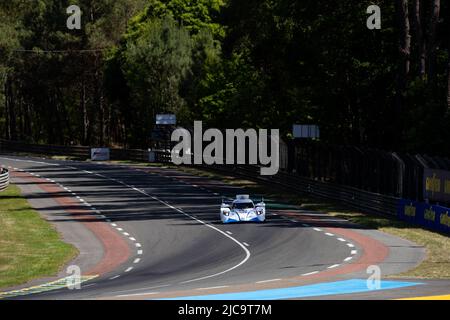 24 NATO Norman (Fra), RICHELMI Stephane (mco), H24 Racing, H24, Action während der 2022 24 Stunden von Le Mans, 3. Lauf der FIA-Langstrecken-Weltmeisterschaft 2022, auf dem Circuit de la Sarthe, vom 11. Bis 12. Juni 2022 in Le Mans, Frankreich - Foto: Joao Filipe/DPPI/LiveMedia Stockfoto