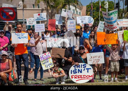 March for Life Rallye in Culver City, 11 2022. Juni, Los Angeles, Kalifornien, USA Stockfoto