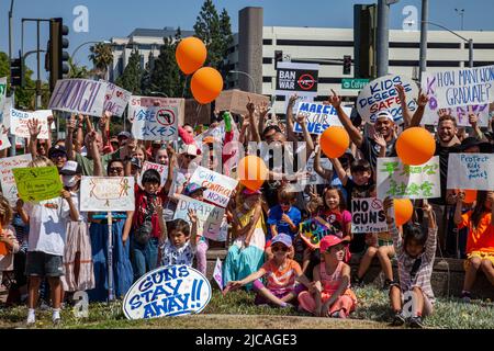 March for Life Rallye in Culver City, 11 2022. Juni, Los Angeles, Kalifornien, USA Stockfoto