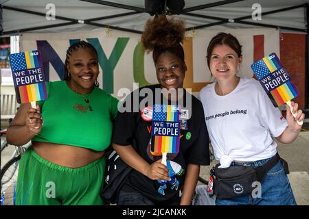 New York, USA. 11.. Juni 2022. Am 11. Juni 2022 in New York, New York. (Foto von Gabriele Holtermann/Sipa USA) Quelle: SIPA USA/Alamy Live News Stockfoto