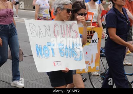 March for Our Lives 2022, New York, NY USA Stockfoto