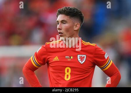 Cardiff, Großbritannien. 11.. Juni 2022. Harry Wilson von Wales, während des Spiels in Cardiff, Vereinigtes Königreich am 6/11/2022. (Foto von Mike Jones/News Images/Sipa USA) Quelle: SIPA USA/Alamy Live News Stockfoto