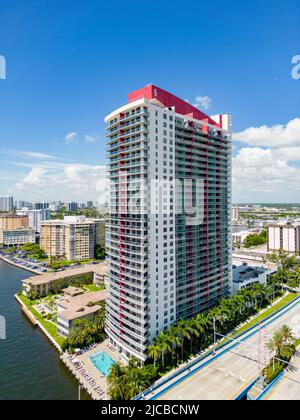 Beachwalk Resort Hallandale Beach FL Stockfoto