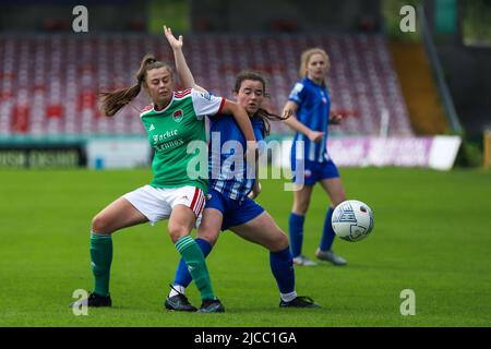 11.. Juni 2022, Cork, Irland - Women's National League: Cork City FC 2 - Treaty United FC 1 Stockfoto