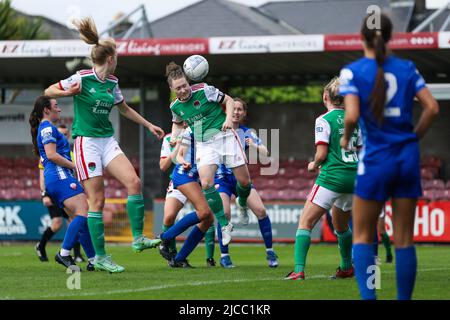 11.. Juni 2022, Cork, Irland - Women's National League: Cork City FC 2 - Treaty United FC 1 Stockfoto