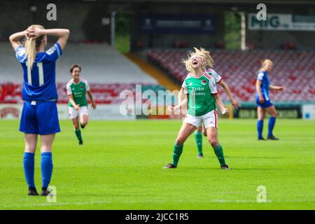 11.. Juni 2022, Cork, Irland - Women's National League: Cork City FC 2 - Treaty United FC 1 Stockfoto