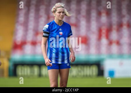 11.. Juni 2022, Cork, Irland - Women's National League: Cork City FC 2 - Treaty United FC 1 Stockfoto