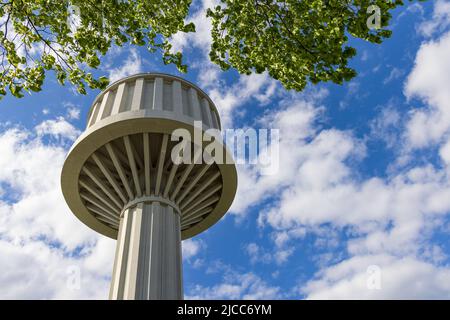 Wasserturm in Iisalmi in Savonia in Finnland Stockfoto