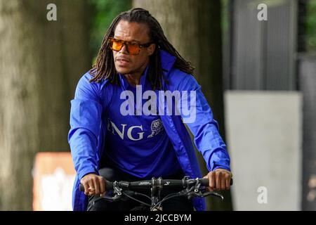 ZEIST, NIEDERLANDE - 12. JUNI: assistencoach Edgar Davids aus den Niederlanden während einer Trainingssitzung der Niederlande auf dem KNVB Campus am 12. Juni 2022 in Zeist, Niederlande. (Foto von Rene Nijhuis/Orange Picturs) Stockfoto