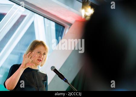 11. Juni 2022, Berlin: Bundesministerin für Familie Lisa Paus. Foto: Carsten Koall/dpa Stockfoto