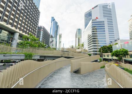 Bangkok , Thailand - 4. Juni 2022: Chongnonsi Kanal öffentlicher Park neue Öffentlichkeit in Bangkok Stockfoto