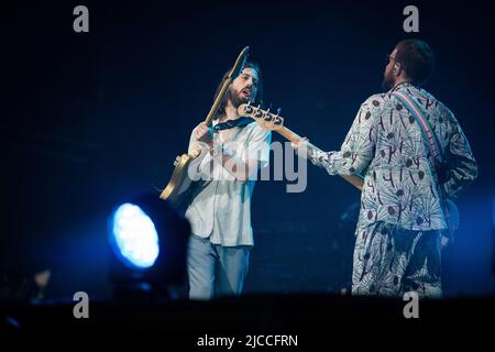 Imagine Dragons in concerto @ i-Days 2022, ippodromo La Maura Milano. David merli | Alamy Stockfoto