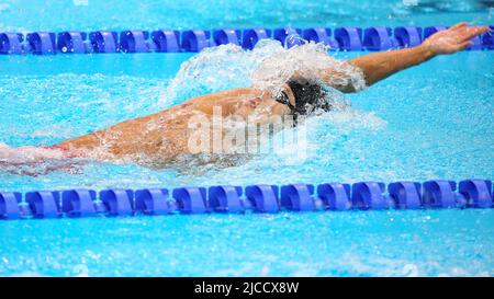 29.. JULI 2021 - TOKIO, JAPAN: Keita Sunama aus Japan im Halbfinale der Männer 200m bei den Olympischen Spielen in Tokio 2020 in Aktion (Foto: Mi Stockfoto