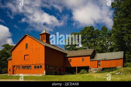 Barn William Cullen Bryant Homestead   Cummington, Massachusetts, USA Stockfoto