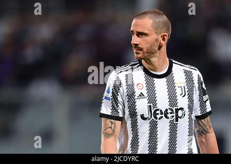 Florenz, Italien. 21.. Mai 2022. Leonardo Bonucci (Juventus FC) während des ACF Fiorentina gegen Juventus FC (Portraitarchiv), italienisches Fußballspiel Serie A in Florenz, Italien, Mai 21 2022 Quelle: Independent Photo Agency/Alamy Live News Stockfoto